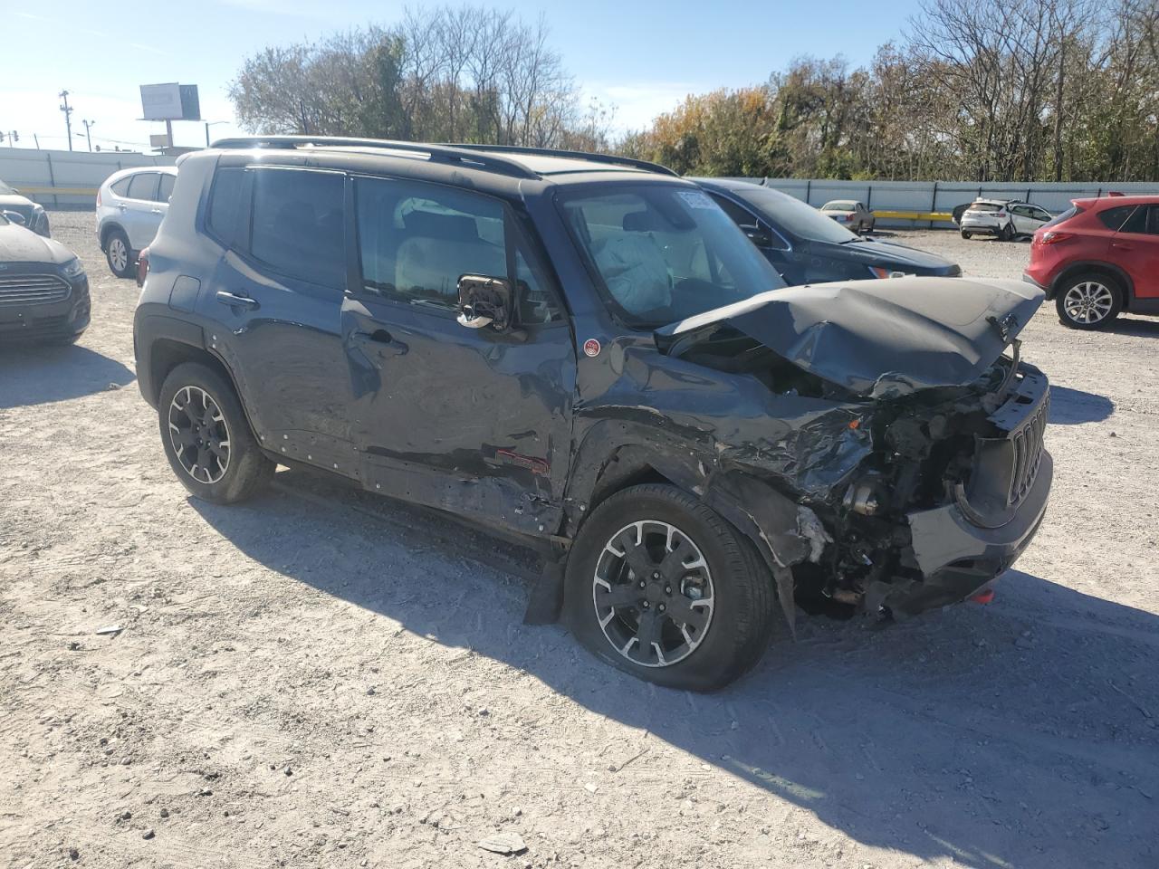 2023 Jeep Renegade VIN ZACNJDC15PPP11659 COPART salvage auction — All Over, OK - CERT OF TITLE-SALVAGE, sold $1,750 on 2026-06-25 (photo 4)