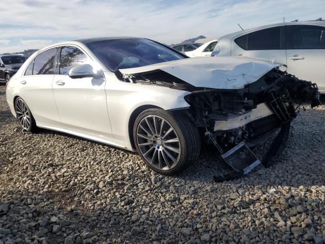 2017 Mercedes-benz S-klasse VIN WDDUG8CB1HA291872 COPART salvage auction — FRONT END, Ca - Salvage Certificate, sold $3,400 on 2026-07-09 (photo 4)