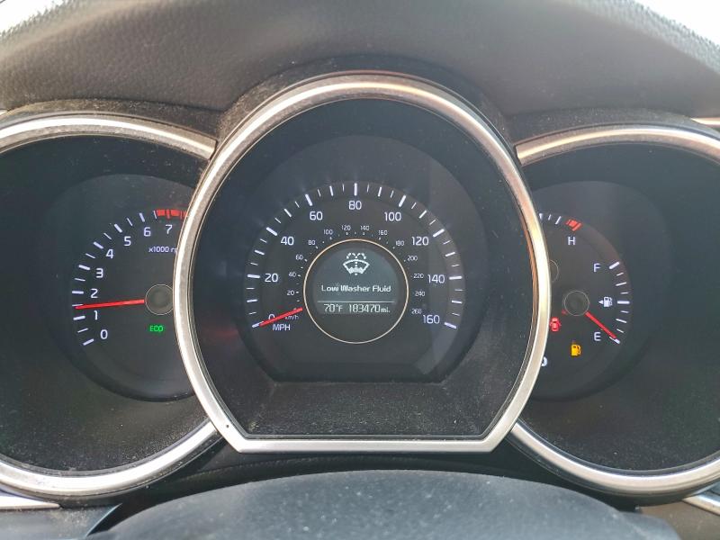 2015 Kia Optima VIN KNAGM4A73F5608982 COPART salvage auction — FRONT END, Ga - Clean Title With Theft History, sold $1,150 on 2026-07-02 (photo 9)