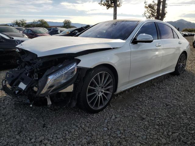 2017 Mercedes-benz S-klasse VIN WDDUG8CB1HA291872 COPART salvage auction — FRONT END, Ca - Salvage Certificate, sold $3,400 on 2026-07-09 (photo 1)