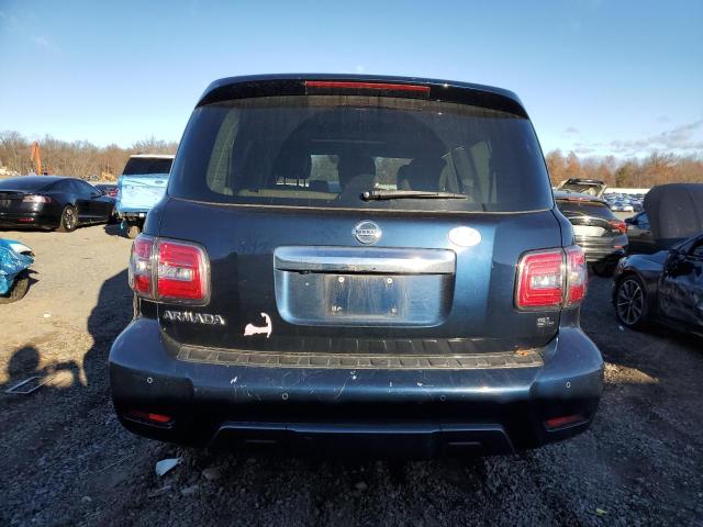 2019 Nissan Armada VIN JN8AY2NC7K9583939 COPART salvage auction — FRONT END, Nj - Cert Of Title-Salvage, sold $1,000 on 2026-07-31 (photo 6)