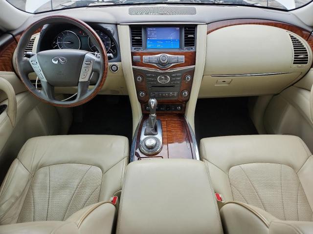 2017 Infiniti Qx80 VIN JN8AZ2NE2H9159009 COPART salvage auction — FRONT END, Co - Public - Salvage Title, sold $2,600 on 2026-07-08 (photo 8)