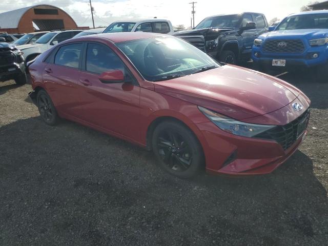 2021 Hyundai Elantra VIN KMHLM4AJ1MU004035 COPART salvage auction — REAR END, HI - CERTIFICATE OF SALVAGE, sold $3,250 on 2026-07-27 (photo 4)