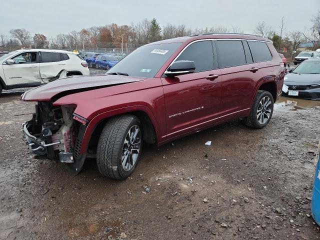 2021 Jeep Grand cherokee VIN 1C4RJKDGXM8130995 COPART salvage auction — FRONT END, Salvage Title, sold $8,500 on 2026-07-20 (photo 1)