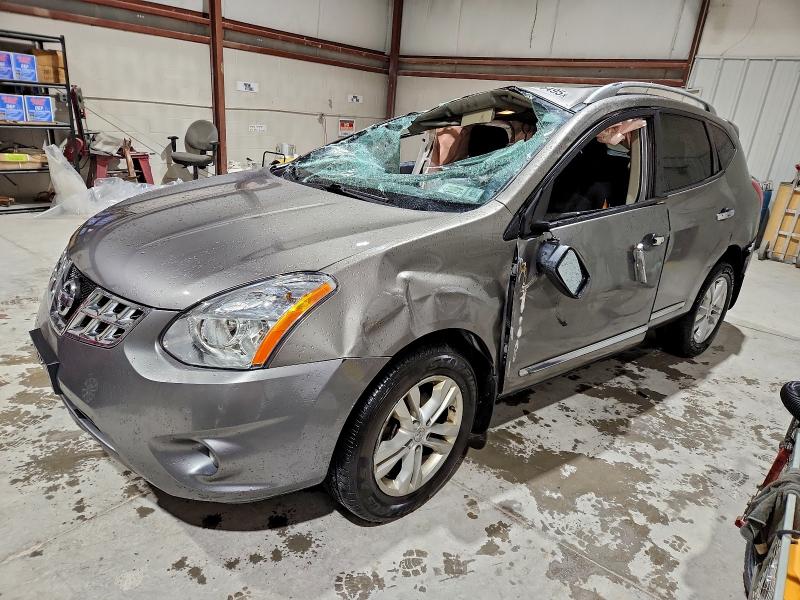 2013 Nissan Rogue VIN JN8AS5MV3DW618664 COPART salvage auction — ROLLOVER, Ny - Mv907A-Parts Only, sold $375 on 2026-07-20 (photo 1)