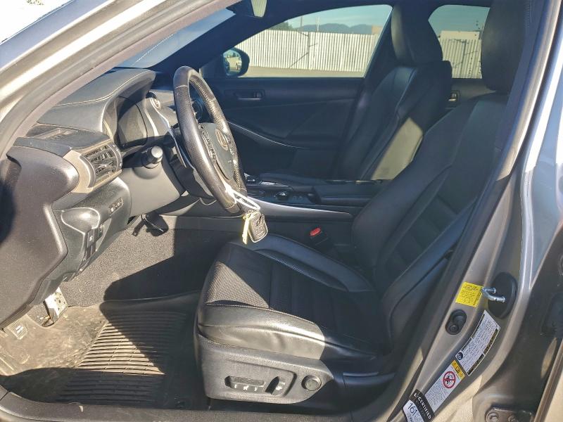 2017 Lexus Is VIN JTHBA1D28H5048057 COPART salvage auction — FRONT END, Ca - Salvage Certificate, sold $3,650 on 2026-07-24 (photo 7)