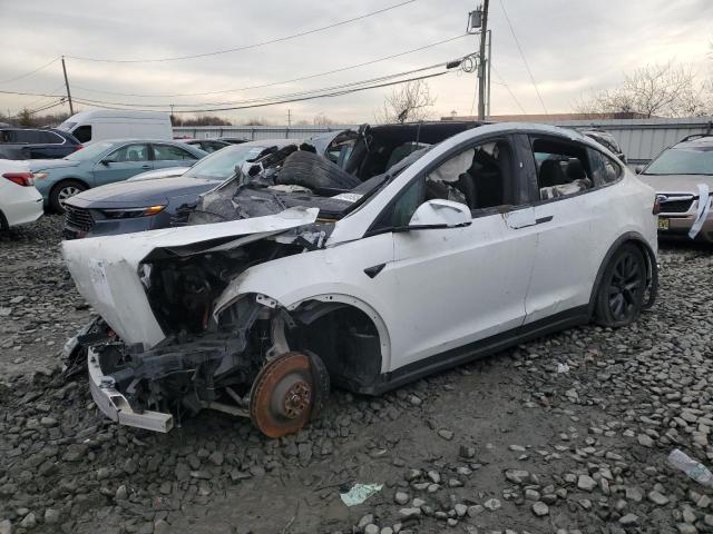 2023 Tesla Model x VIN 7SAXCAE58PF385595 COPART salvage auction — BURN, Oh - Cert Of Title-Salvage (P), sold $3,200 on 2026-07-27 (photo 1)