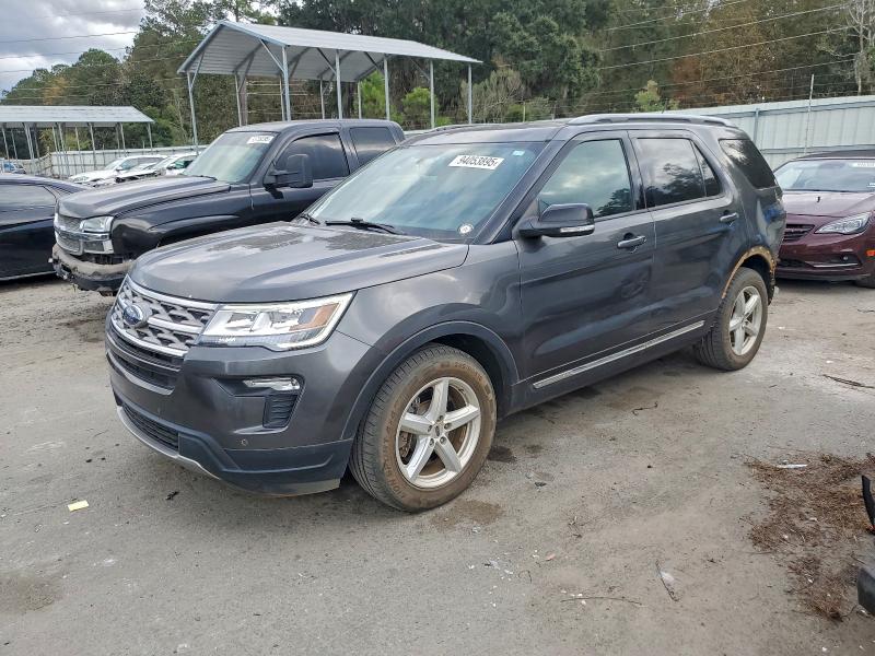 2018 Ford Explorer VIN 1FM5K7D80JGA87069 COPART salvage auction — REAR END, Ga - Cert Of Title-Salvage, sold $4,350 on 2026-07-02 (photo 1)