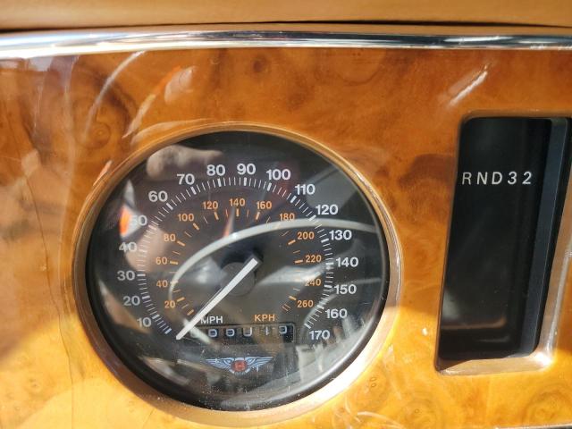 1990 Bentley Turbo r VIN SCBZR03D7LCX33406 COPART salvage auction — FRONT END, Ca - Salvage Certificate, sold $2,450 on 2026-07-20 (photo 9)
