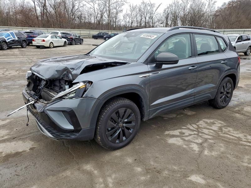 2022 Volkswagen Taos VIN 3VVMX7B27NM017999 COPART salvage auction — FRONT END, Va - Cert Of Title - Salvage, sold $4,850 on 2026-07-09 (photo 1)