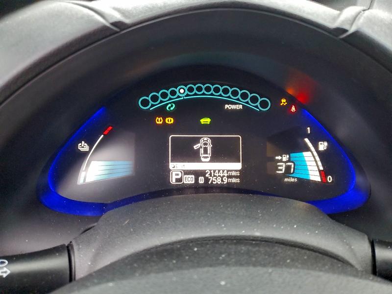 2016 Nissan Leaf VIN 1N4BZ0CP1GC307408 COPART salvage auction — FRONT END, Mo - Salvage Certificate Of Title, sold $275 on 2026-07-01 (photo 9)