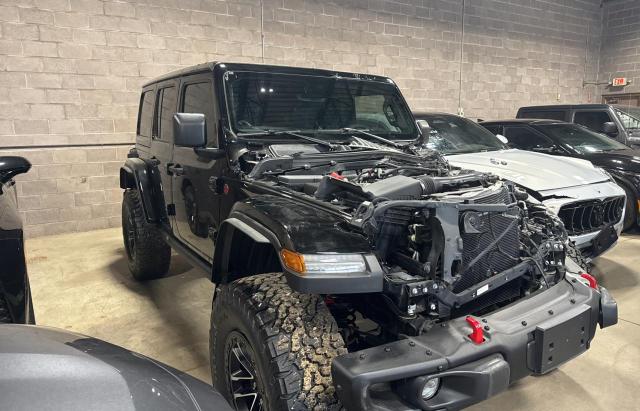 2024 Jeep Wrangler VIN 1C4RJXFG4RW265628 COPART salvage auction — Front End, ON - PERMIT NO BRAND - UNFIT (P), sold $18,300 on 2025-11-11 (photo 1)