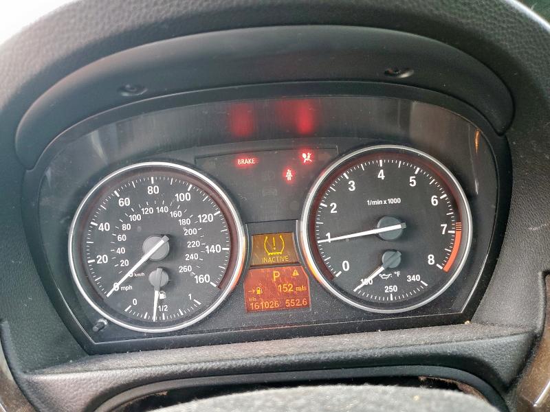 2011 BMW 3er VIN WBADW3C5XBE439685 COPART salvage auction — REAR END, Tx - Salvage Vehicle Title, sold $1,500 on 2026-07-28 (photo 9)