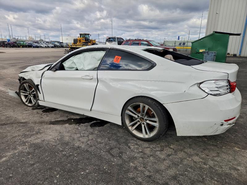 2015 BMW 4 series VIN WBA3N3C50FK233328 COPART salvage auction — ROLLOVER, OK - CERT OF TITLE-REPOSSESSION, sold $175 on 2026-07-14 (photo 2)