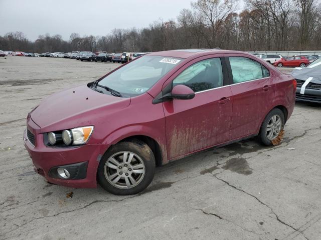 2014 Chevrolet SONIC VIN 1G1JC5SG6E4127010 COPART salvage auction — FRONT END, Pa - Certificate Of Salvage, sold $375 on 2026-07-09 (photo 1)