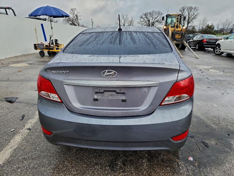 2016 Hyundai Accent VIN KMHCT4AE6GU948469 COPART salvage auction — FRONT END, Mo - Salvage Certificate Of Title, sold $70 on 2026-07-14 (photo 6)