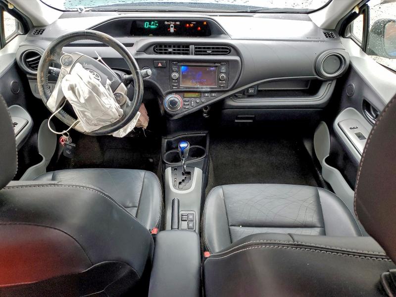 2012 Toyota Prius c VIN JTDKDTB36D1035924 COPART salvage auction — FRONT END, Ky - Cert Of Title-Salvage, sold $875 on 2026-07-09 (photo 8)