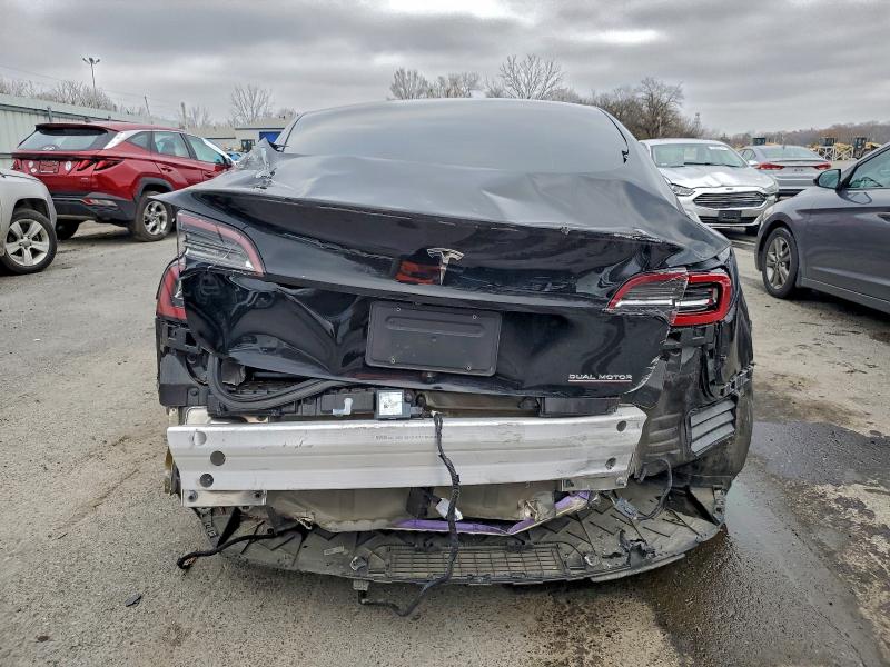 2022 Tesla Model 3 VIN 5YJ3E1ECXNF254217 COPART salvage auction — ALL OVER, Va - Cert Of Title - Salvage, sold $1,150 on 2026-07-02 (photo 6)