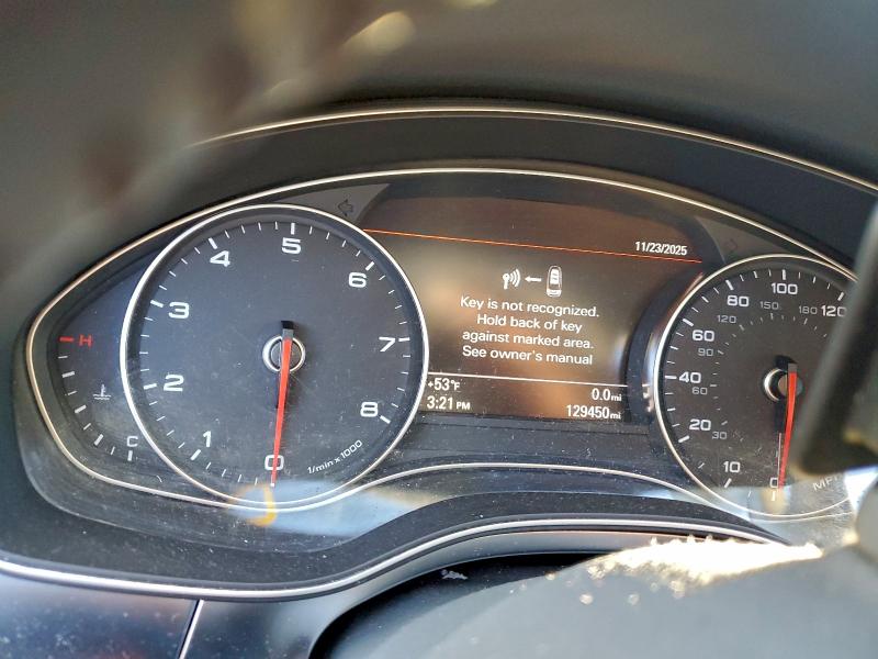 2015 Audi A6 VIN WAUGFAFC4FN023486 COPART salvage auction — FRONT END, Ma - Certificate Of Title, sold $4,900 on 2026-07-30 (photo 9)