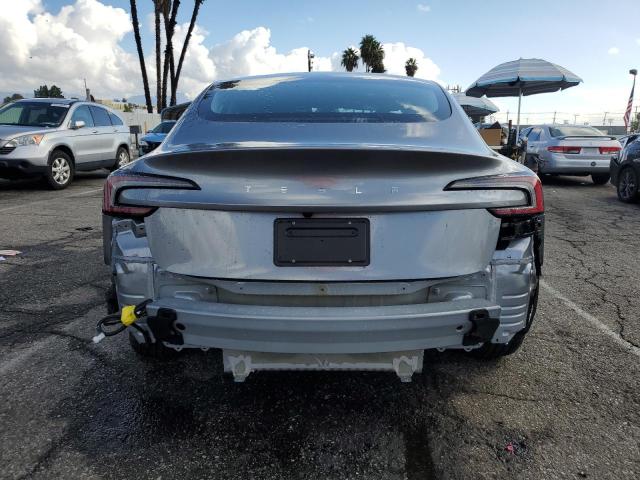 2025 Tesla Model 3 VIN 5YJ3E1EAXSF002493 COPART salvage auction — REAR END, CA - SALVAGE CERTIFICATE, sold $12,900 on 2026-07-31 (photo 6)
