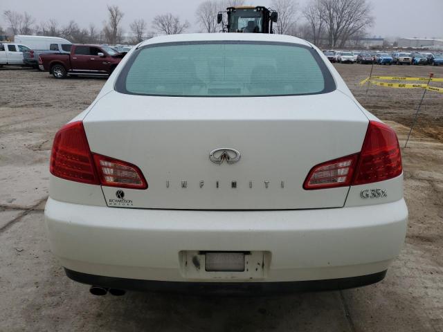 2004 Infiniti G35 VIN JNKCV51F84M707181 COPART salvage auction — FRONT END, Ia - Cert Of Title-Salvage Title, sold $400 on 2026-07-29 (photo 6)