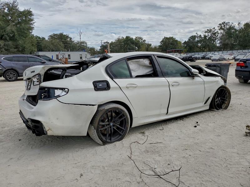 2017 BMW 5 series VIN WBAJE5C30HG477830 COPART salvage auction — ROLLOVER, Fl - Certificate Of Destruction, sold $1,300 on 2026-07-20 (photo 3)