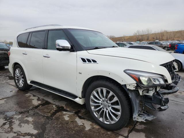 2017 Infiniti Qx80 VIN JN8AZ2NE2H9159009 COPART salvage auction — FRONT END, Co - Public - Salvage Title, sold $2,600 on 2026-07-08 (photo 4)