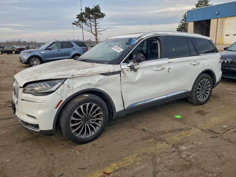 2023 Lincoln Aviator VIN 5LM5J7WC1PGL02064 COPART salvage auction — ROLLOVER, AL - CERT OF TITLE-SALVAGE TITLE, sold $3,900 on 2026-07-02 (photo 1)