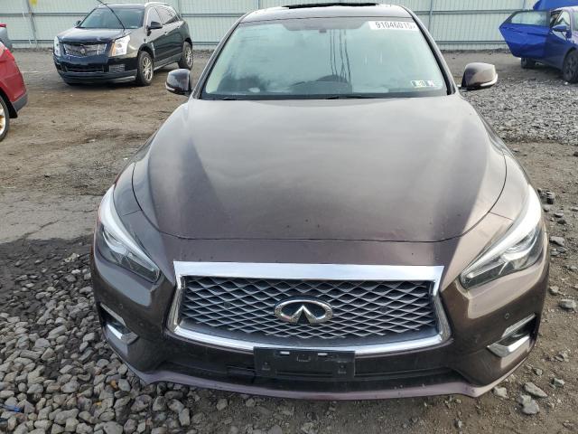 2019 Infiniti Q50 VIN JN1EV7ARXKM557655 COPART salvage auction — ROOF, Other, sold $5,200 on 2026-07-17 (photo 5)