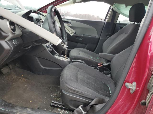 2014 Chevrolet SONIC VIN 1G1JC5SG6E4127010 COPART salvage auction — FRONT END, Pa - Certificate Of Salvage, sold $375 on 2026-07-09 (photo 7)