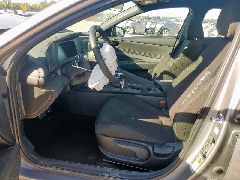 2025 Hyundai Elantra VIN KMHLM4DG2SU069957 COPART salvage auction — FRONT END, Tx - Salvage Vehicle Title, sold $5,200 on 2026-07-10 (photo 7)