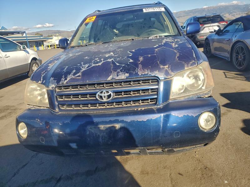 2001 Toyota Highlander VIN JTEHF21A810019719 COPART salvage auction — MECHANICAL, Ca - Salvage Acquisition Billofsale, sold $525 on 2026-07-16 (photo 5)