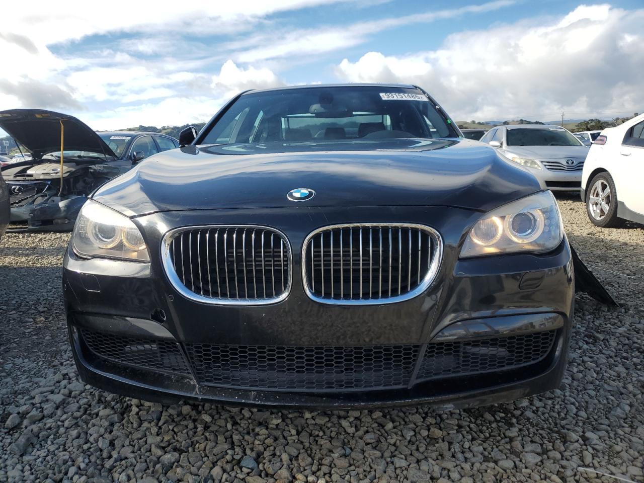 2012 BMW 7 Series VIN WBAKA8C56CDS99676 COPART salvage auction — Side, CA - SALVAGE CERTIFICATE, sold $1,900 on 2026-07-02 (photo 5)