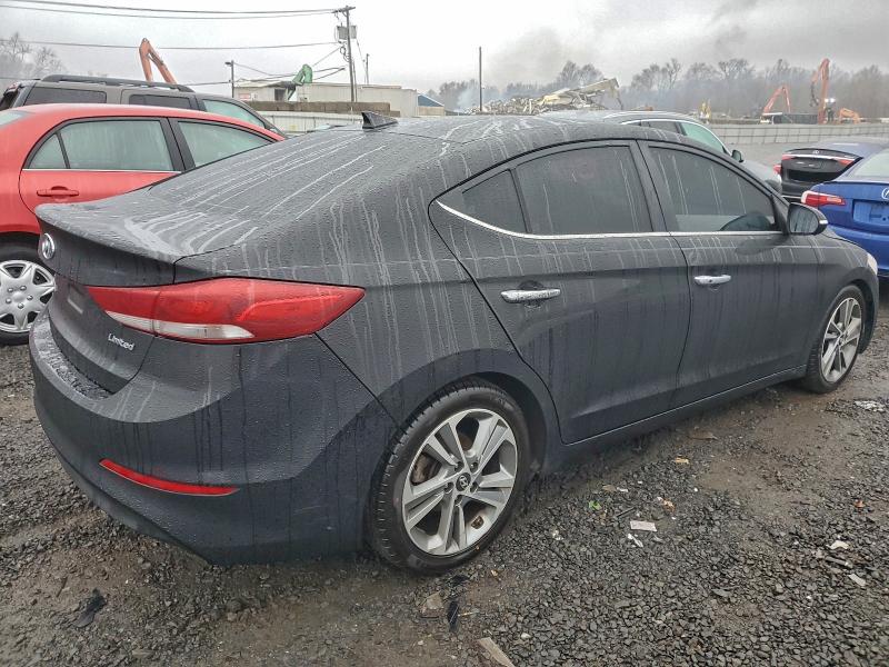 2017 Hyundai Elantra VIN KMHD84LF4HU307401 COPART salvage auction — FRONT END, NJ - CERT OF TITLE-SALVAGE, sold $2,250 on 2026-07-02 (photo 3)
