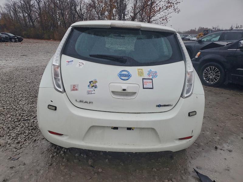 2016 Nissan Leaf VIN 1N4BZ0CP1GC307408 COPART salvage auction — FRONT END, Mo - Salvage Certificate Of Title, sold $275 on 2026-07-01 (photo 6)