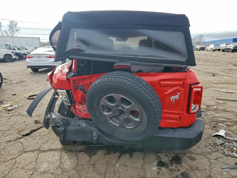 2023 Ford Bronco VIN 1FMEE5BP4PLC02147 COPART salvage auction — REAR END, Mi - Scrap Certificate Of Title, sold $11,500 on 2026-07-02 (photo 6)