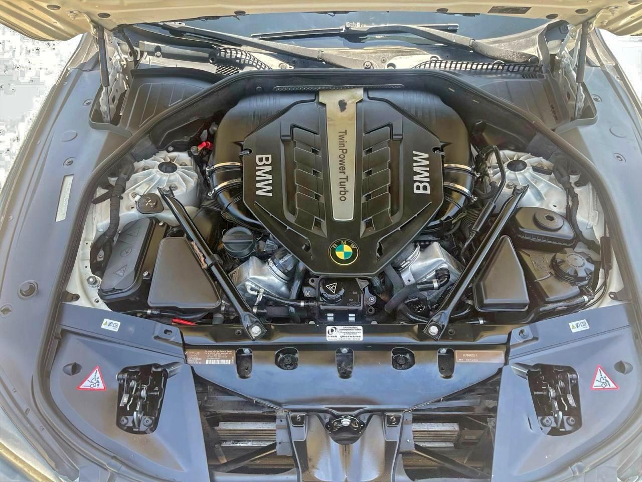2010 BMW 7er VIN WBAKB8C58ACY64395 COPART salvage auction — Damage History, CA - SALVAGE CERTIFICATE (P), sold $22,800 on 2025-12-19 (photo 7)