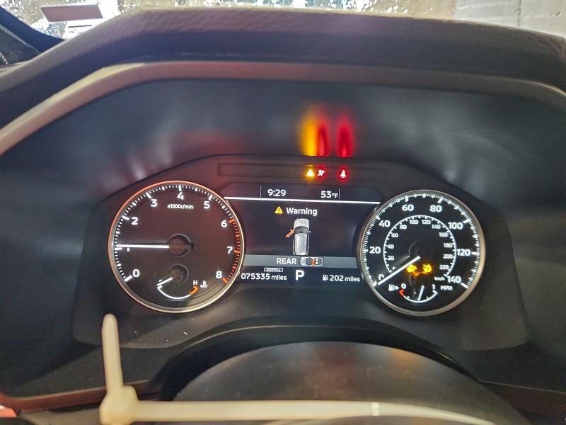 2023 Mitsubishi Outlander VIN JA4J3UA87PZ034850 COPART salvage auction — FRONT END, Id - Salvage Certificate Of Title, sold $5,600 on 2026-07-14 (photo 9)