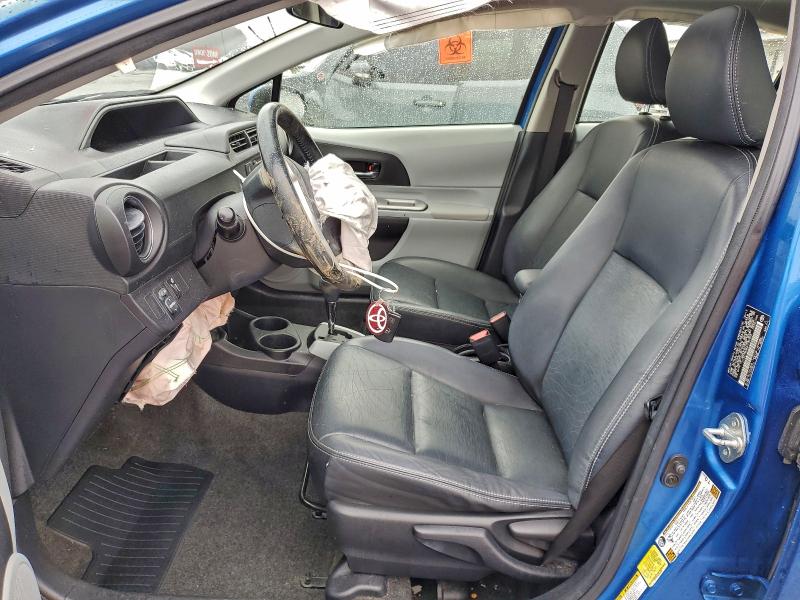 2012 Toyota Prius c VIN JTDKDTB36D1035924 COPART salvage auction — FRONT END, Ky - Cert Of Title-Salvage, sold $875 on 2026-07-09 (photo 7)