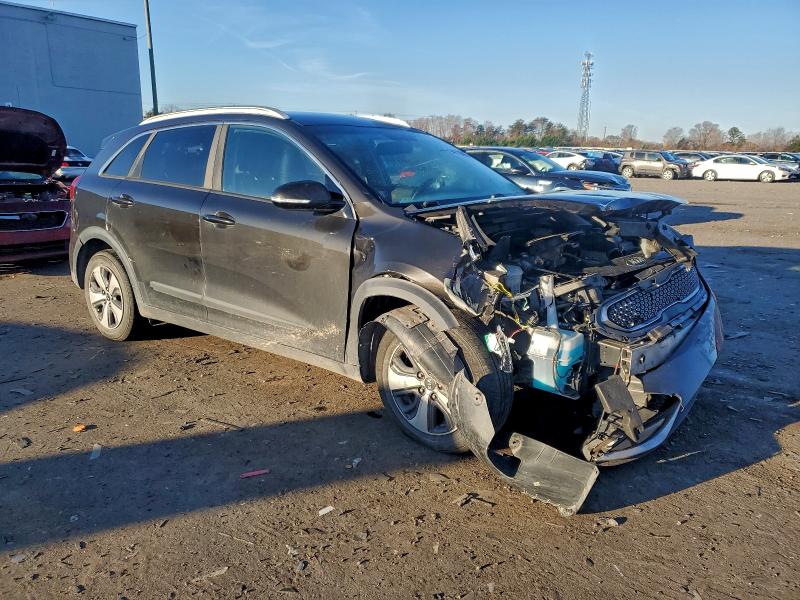 2017 Kia Niro VIN KNDCC3LCXH5047806 COPART salvage auction — FRONT END, Md - Parts Only-No Title Letter, sold $625 on 2026-07-02 (photo 4)