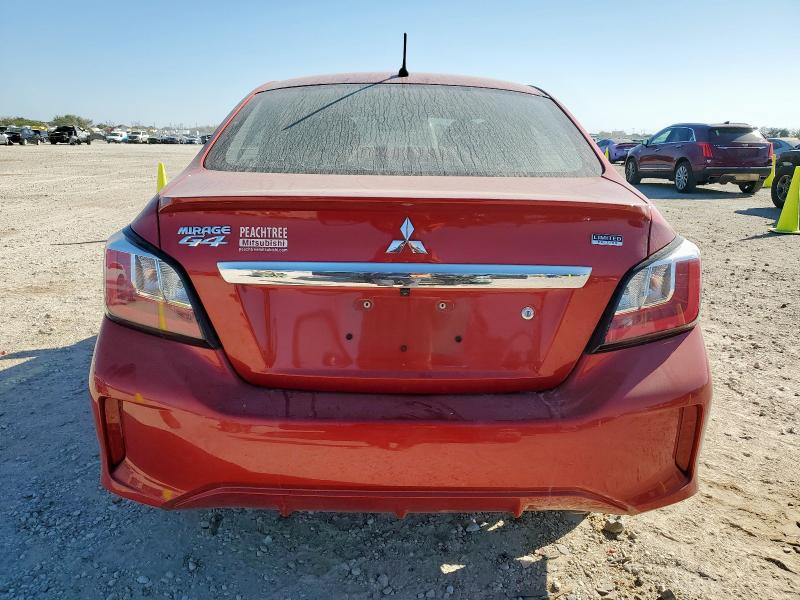 2024 Mitsubishi Mirage VIN ML32FUFJ3RHF12838 COPART salvage auction — FRONT END, Tx - Salvage Vehicle Title, sold $15 on 2026-07-30 (photo 6)