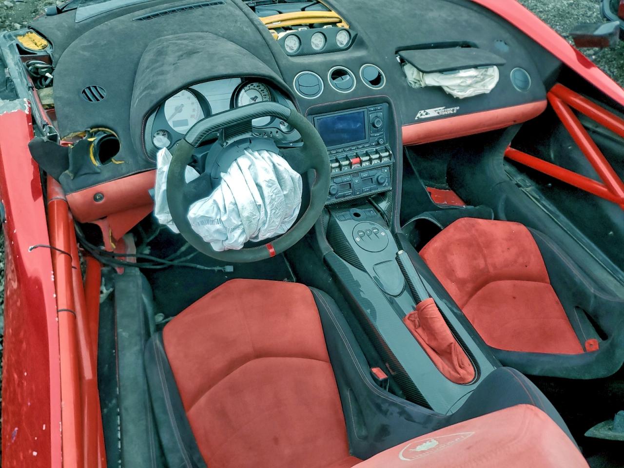 2012 Lamborghini Gallardo VIN ZHWGU7AJ5CLA11916 COPART salvage auction — All Over, NJ - CERT OF TITLE-SALVAGE, sold $45,000 on 2026-01-15 (photo 8)