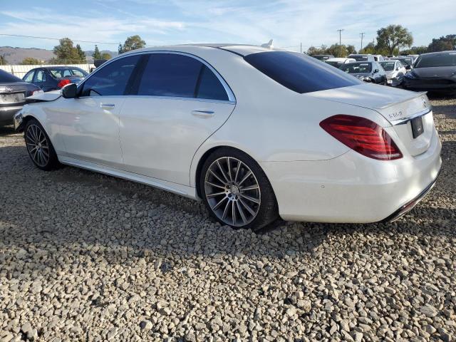 2017 Mercedes-benz S-klasse VIN WDDUG8CB1HA291872 COPART salvage auction — FRONT END, Ca - Salvage Certificate, sold $3,400 on 2026-07-09 (photo 2)
