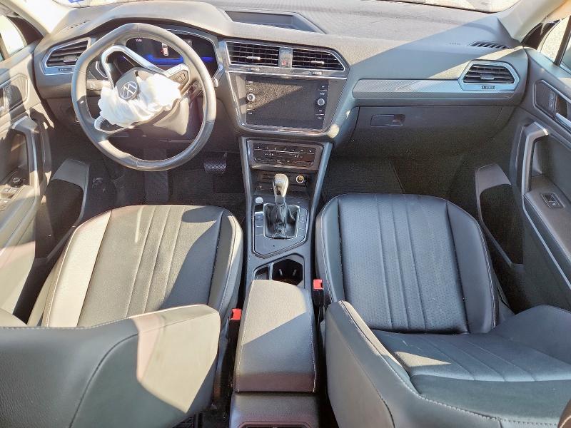 2022 Volkswagen Tiguan VIN 3VV3B7AXXNM139215 COPART salvage auction — FRONT END, Tx - Salvage Vehicle Title, sold $6,000 on 2026-07-02 (photo 8)