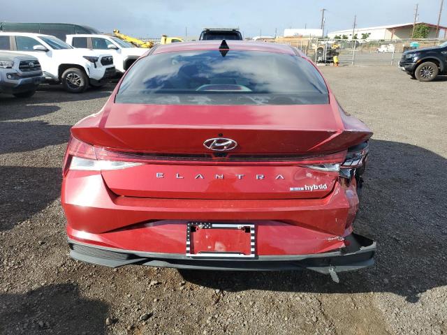 2021 Hyundai Elantra VIN KMHLM4AJ1MU004035 COPART salvage auction — REAR END, HI - CERTIFICATE OF SALVAGE, sold $3,250 on 2026-07-27 (photo 6)