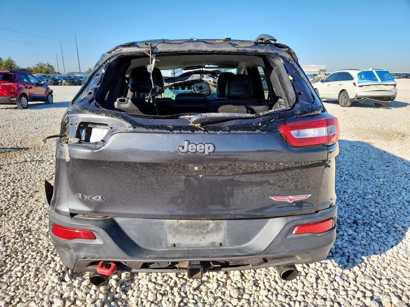 2015 Jeep Cherokee VIN 1C4PJMBS4FW502467 COPART salvage auction — ALL OVER, Tx - Salvage Vehicle Title, sold $800 on 2026-07-02 (photo 6)