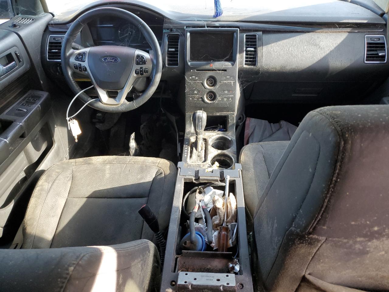 2014 Ford Flex VIN 2FMGK5C86EBD16902 COPART salvage auction — Water/Flood, FL - CERT OF TITLE-SLVG REBLD FLOOD, sold $400 on 2026-07-02 (photo 8)