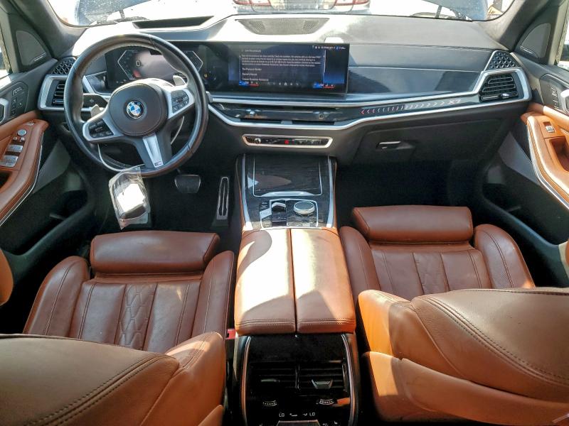 2024 BMW X7 VIN 5UX23EM0XR9S34239 COPART salvage auction — VANDALISM, Tx - Salvage Vehicle Title, sold $44,500 on 2026-07-28 (photo 8)