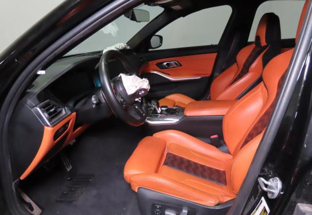 2021 BMW M3 VIN WBS33AY01MFK86175 COPART salvage auction — All Over, TX - DIS/DLR/EXP ONLY CLEAN TITLE (P), sold $33,800 on 2026-03-02 (photo 9)