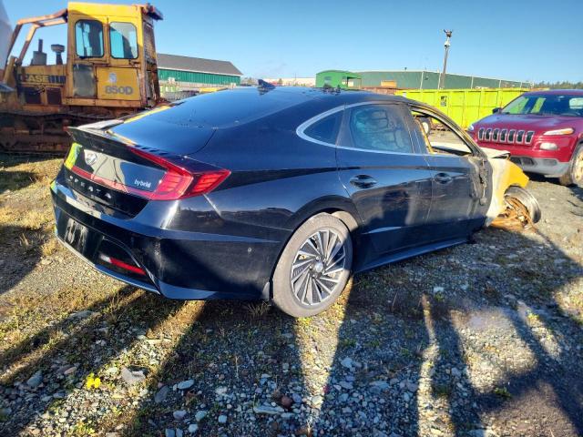 2023 Hyundai Sonata hybrid VIN KMHL34JJ7PA064328 COPART salvage auction — BURN, Ns - Cert Of Reg - Non-Repairable, sold $80 on 2026-07-09 (photo 3)